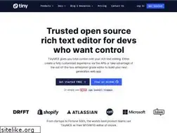 Sites similar to tiny.cloud