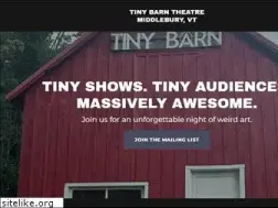 Sites similar to tinybarntheatre.com