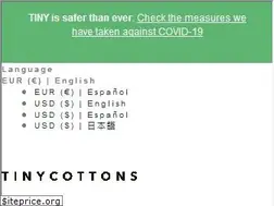 Sites similar to tinycottons.com