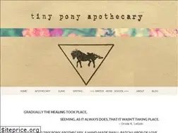 Sites similar to tinyponyapothecary.com