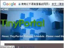Sites similar to tinyportal.net
