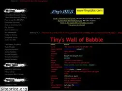Sites similar to tinysbbs.com