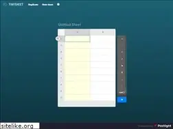Sites similar to tinysheet.com