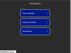 Sites similar to tinysub.net