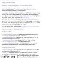 Sites similar to tinysubversions.com