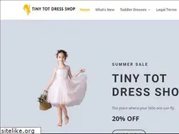 Sites similar to tinytotdressshop.com