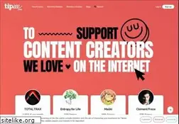 Sites similar to tipeee.com