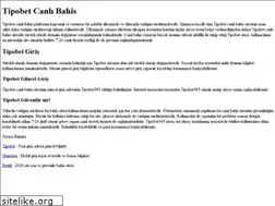 Sites similar to tipobet.info