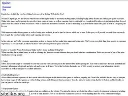 Sites similar to tipobet.org