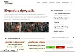 Sites similar to tiposconcaracter.es