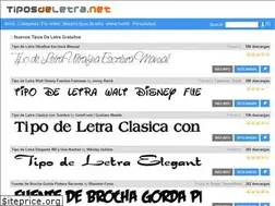 Sites similar to tiposdeletra.net