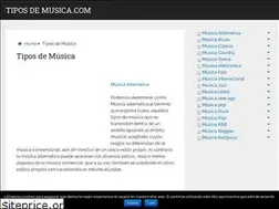 Sites similar to tiposdemusica.com