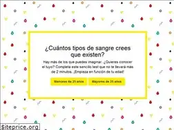 Sites similar to tiposdesangre.org