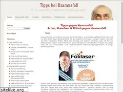 Sites similar to tipps-bei-haarausfall.de
