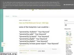 Sites similar to tips-tricks-of-seo.blogspot.com