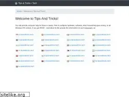 Sites similar to tipsandtricks.tech