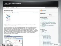 Sites similar to tipsandtricks4it.wordpress.com