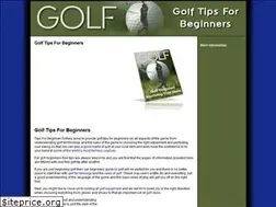 Sites similar to tipsforbeginnergolfers.com