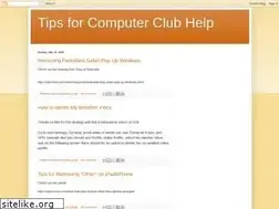 Sites similar to tipsforclubhelp.blogspot.com