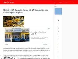 Sites similar to tipsforlives.net