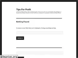 Sites similar to tipsforprofit.com