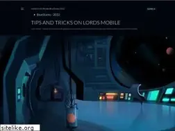 Sites similar to tipslordsmobile.blogspot.com