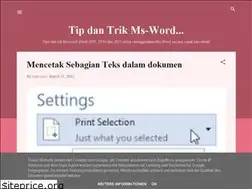 Sites similar to tipsmsword.blogspot.com