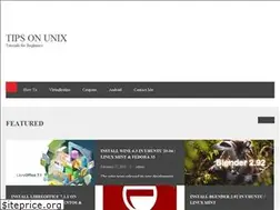 Sites similar to tipsonunix.com
