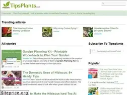 Sites similar to tipsplants.com