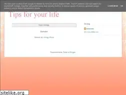 Sites similar to tipsyourlife.blogspot.com