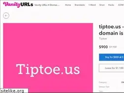 Sites similar to tiptoe.us
