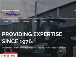 Sites similar to tiptontrucking.com
