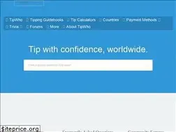 Sites similar to tipwho.com
