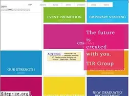Sites similar to tir-group.jp