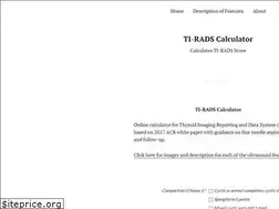 Sites similar to tiradscalculator.com