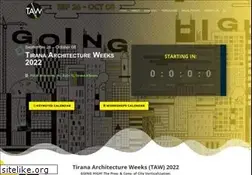 Sites similar to tiranaarchitectureweek.com