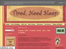 Sites similar to tiredneedsleep.blogspot.com