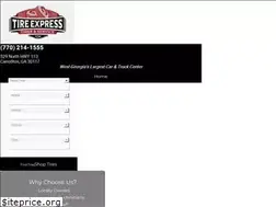 Sites similar to tireexpressga.com