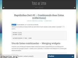 Sites similar to tireideletra.com.br