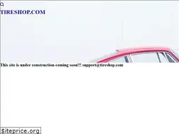 Sites similar to tireshop.com