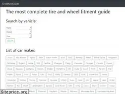 Sites similar to tirewheelguide.com