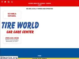 Sites similar to tireworldccc.com