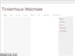 Sites similar to tirolerhaus-walchsee.at