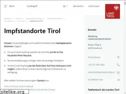 Sites similar to tirolimpft.at