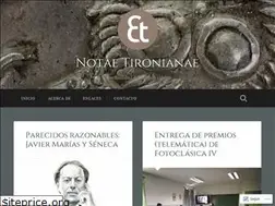 Sites similar to tironiana.wordpress.com