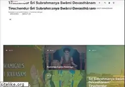Sites similar to tiruchendur.org