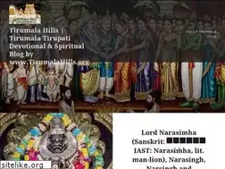 Sites similar to tirumalahills.wordpress.com