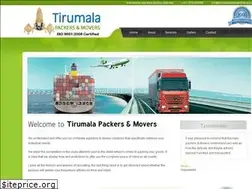 Sites similar to tirumalapackersandmovers.com