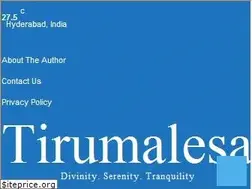 Sites similar to tirumalesa.com
