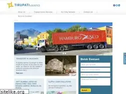 Sites similar to tirupatilogistics.com